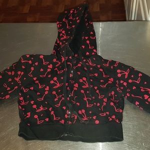 Say what sweet cherry half hoodie